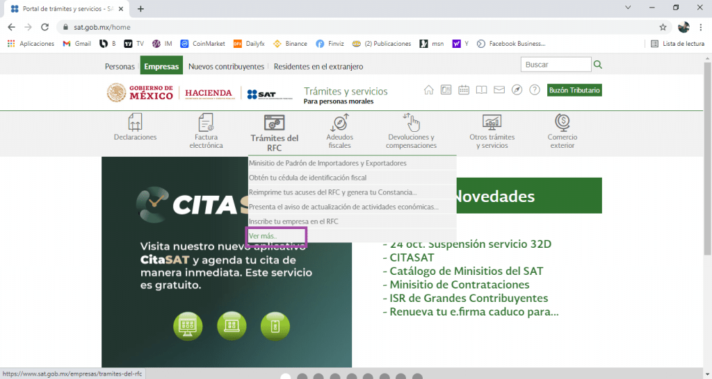   Reanudación de actividades  