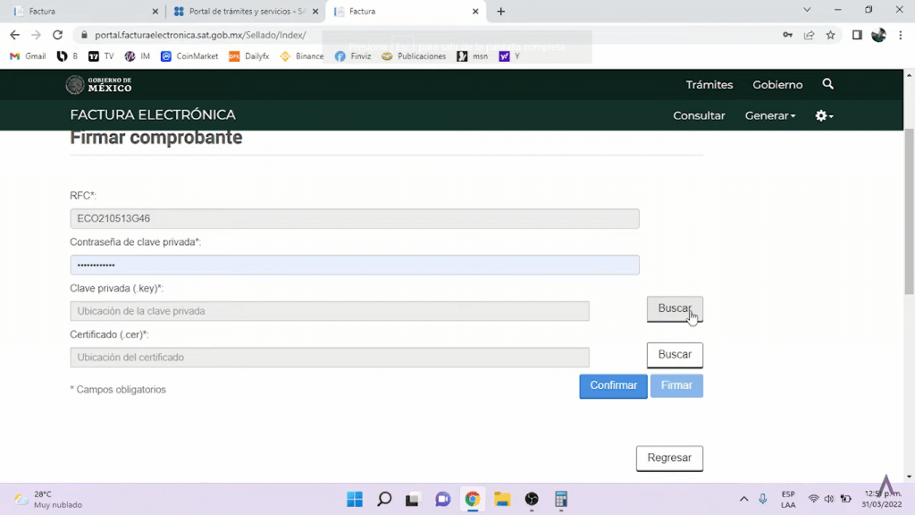 Como generar la factura 4.0