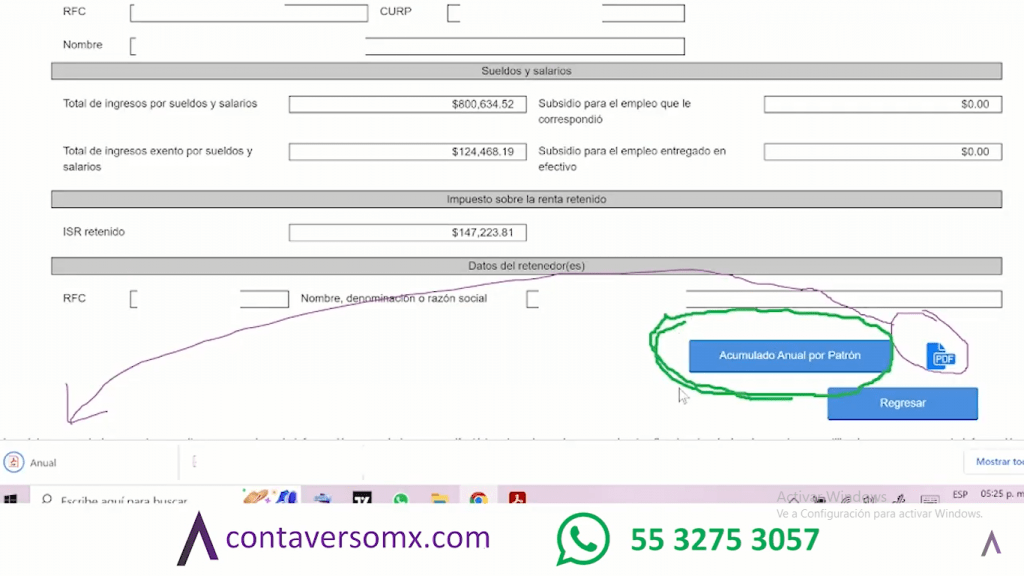 devolución de isr