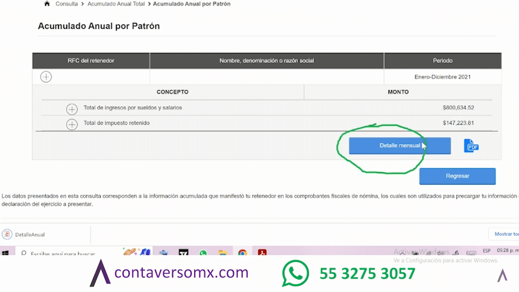 devolución de isr
